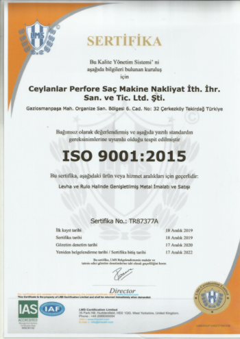 ISO 9001:2015